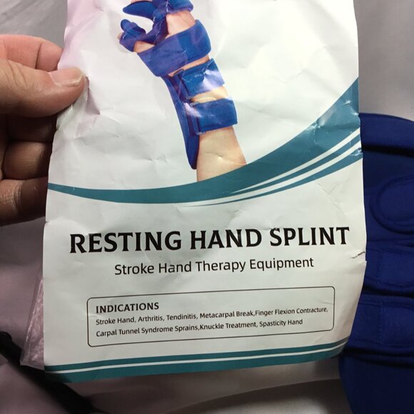 Fanwer Resting Hand Splint for Stroke Patients-Hand Splints Large Right - Picture 2 of 4